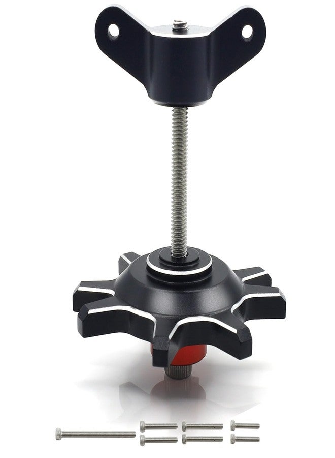 HOPLEX RC Car Tires Tool 1.9 2.2 inch Beadlock Hub Tire Assemble/Removal Tool Fits for for Traxxas TRX4 TRX6 Axial SCX10 II III Redcat 1/10 RC Crawler (Black) - Image 1